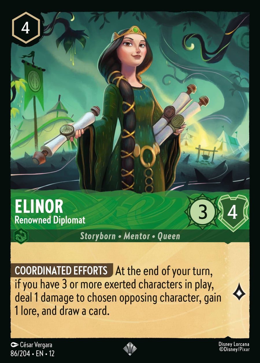 Elinor - Renowned Diplomat card art