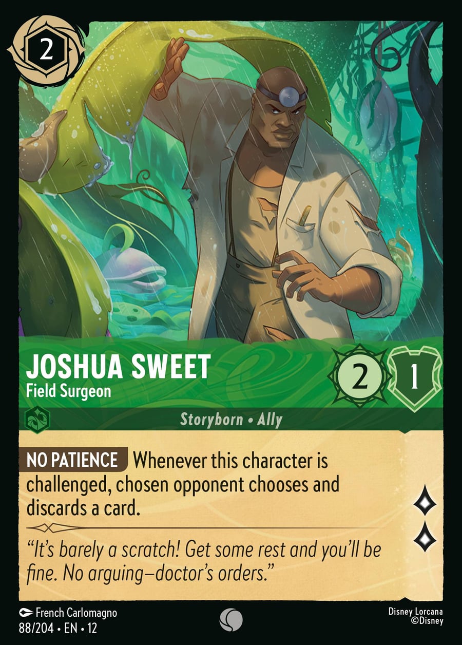 Joshua Sweet - Field Surgeon card art