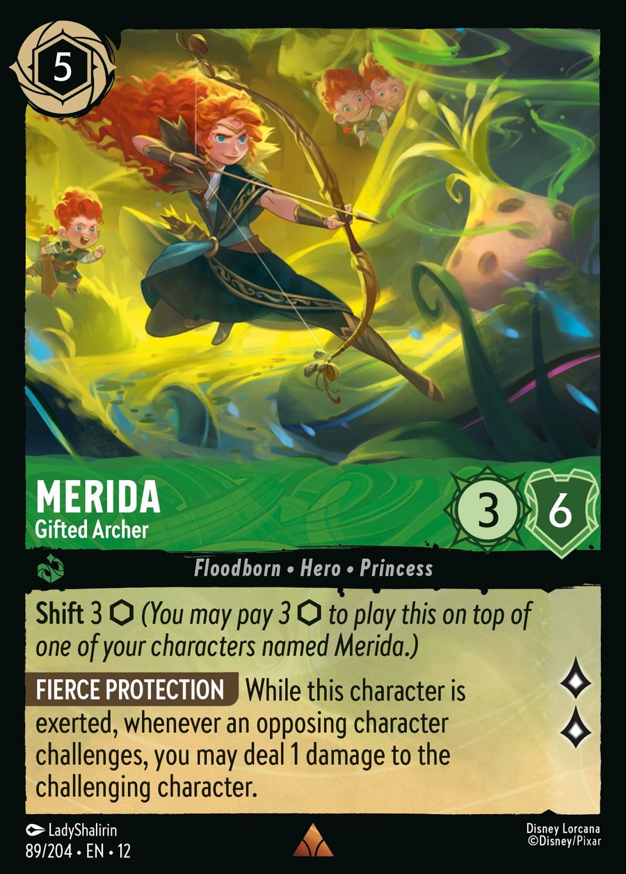 Merida - Gifted Archer card art