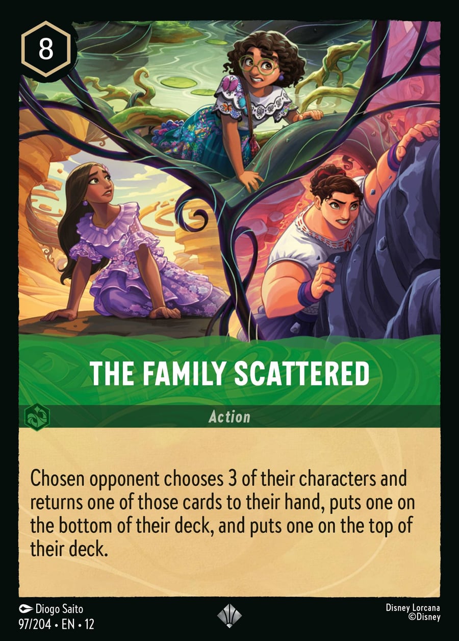 The Family Scattered card art