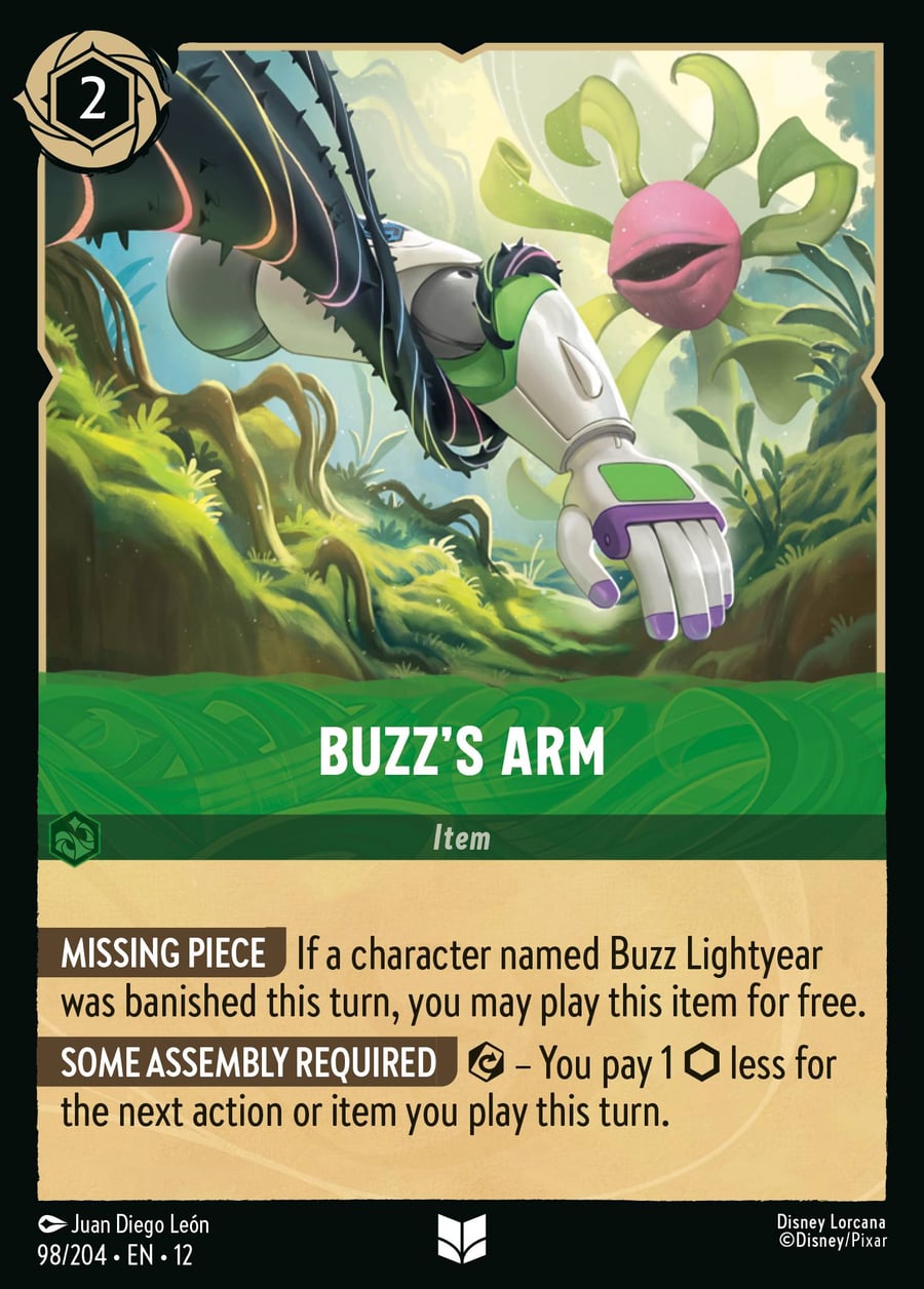 Buzz's Arm card art