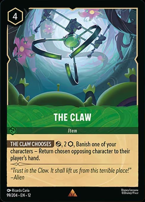 The Claw card art