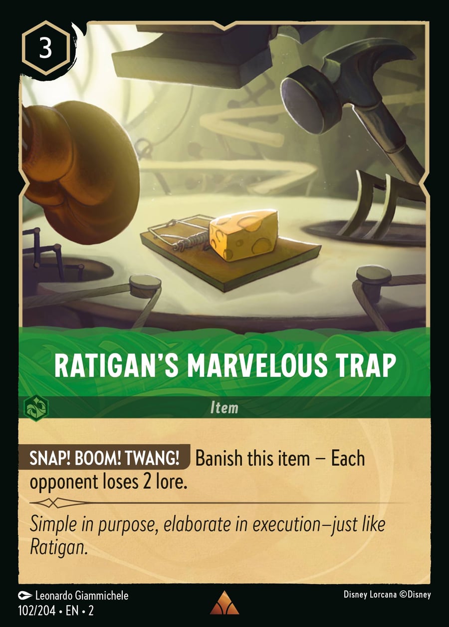 Ratigan's Marvelous Trap card art