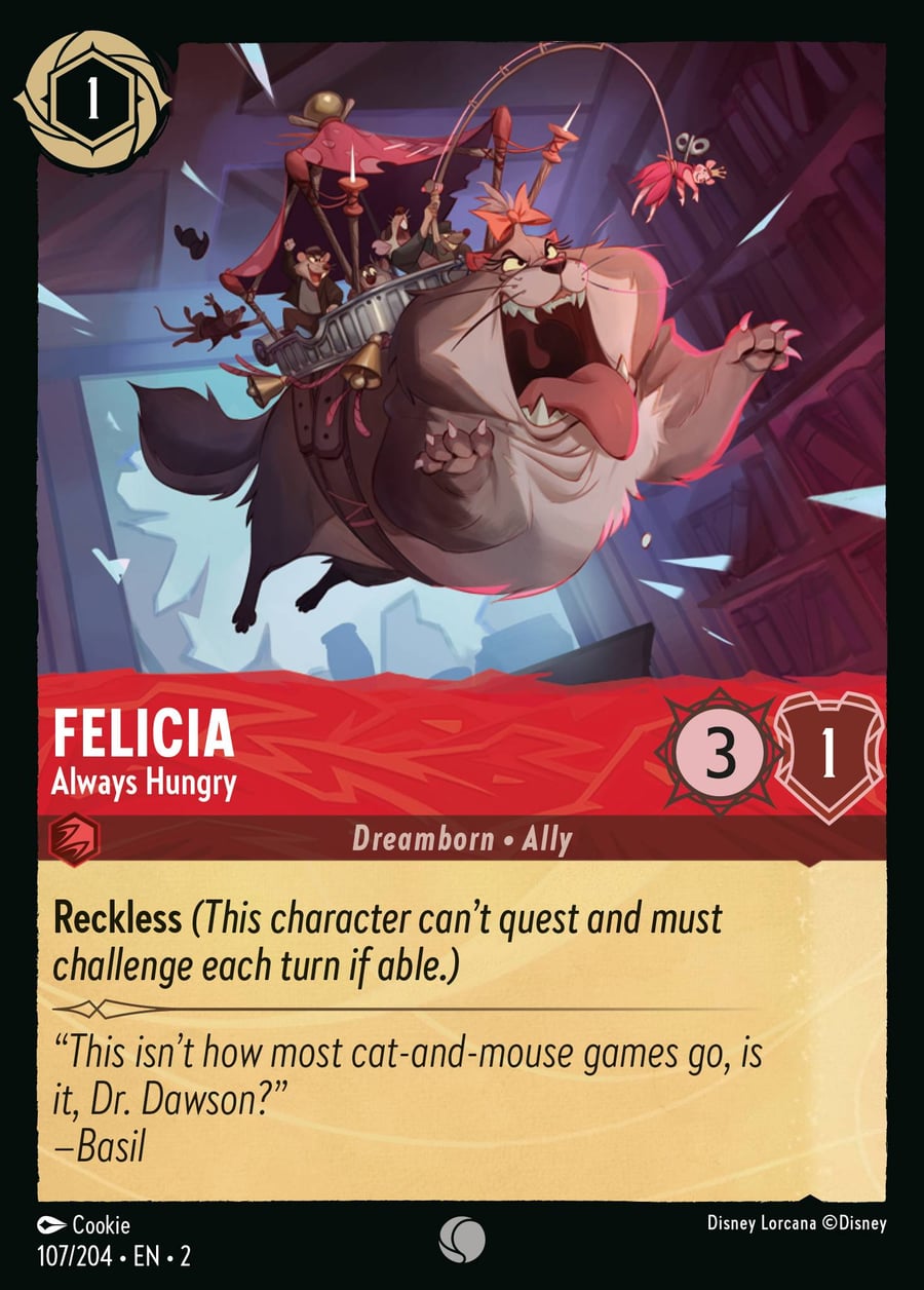 Felicia - Always Hungry card art