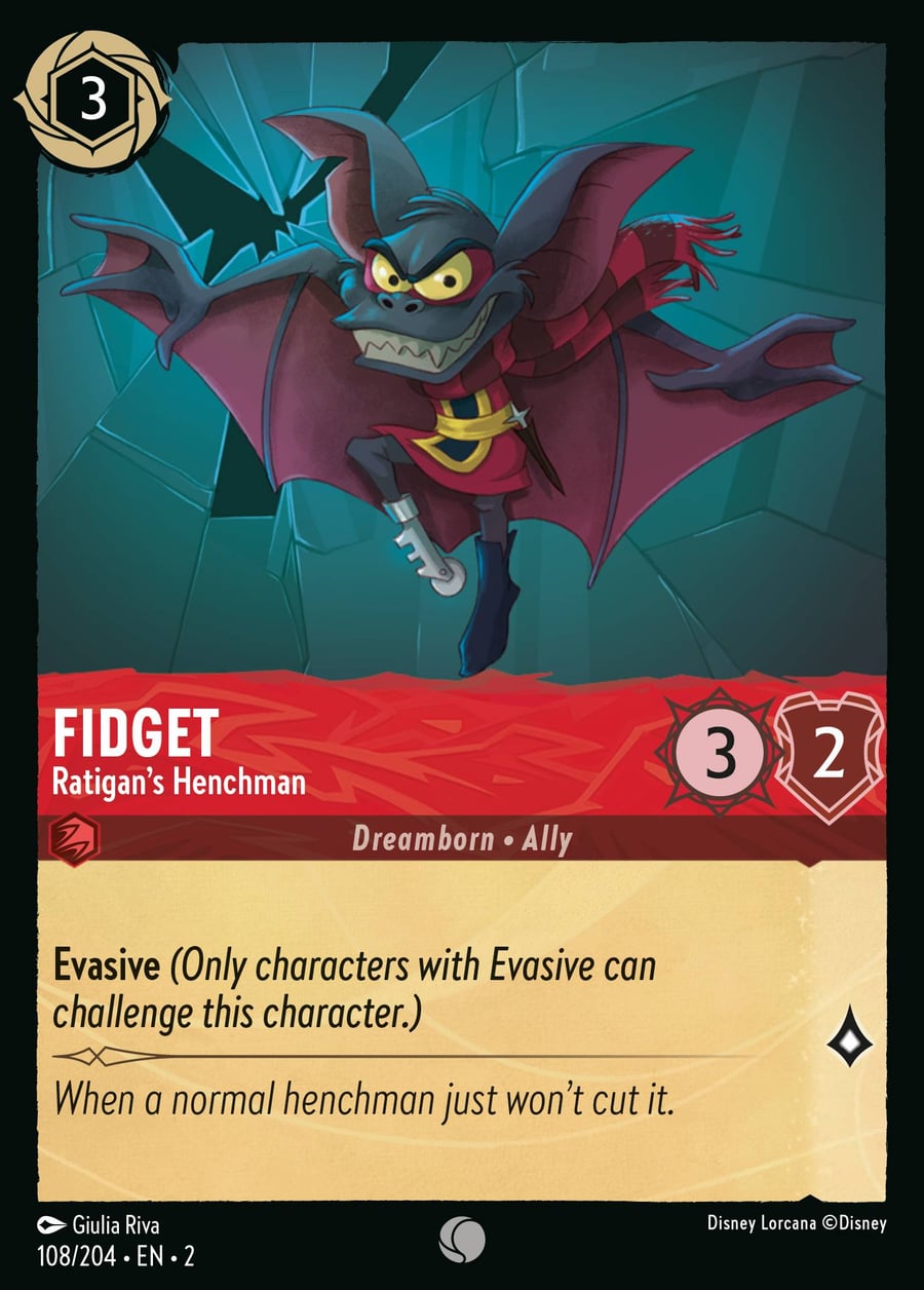 Fidget - Ratigan's Henchman card art