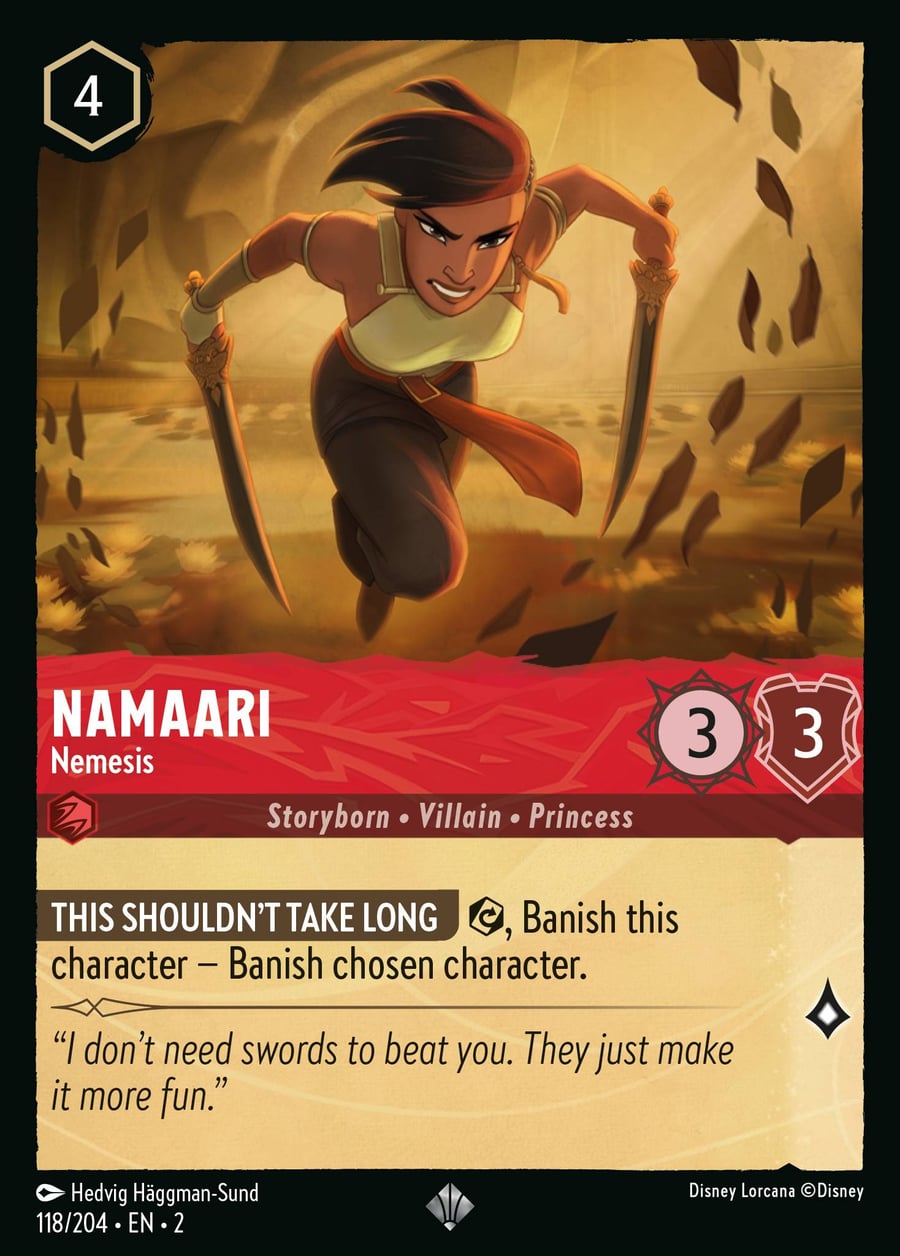 Namaari - Nemesis card art
