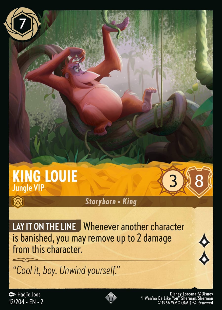 King Louie - Jungle VIP card art