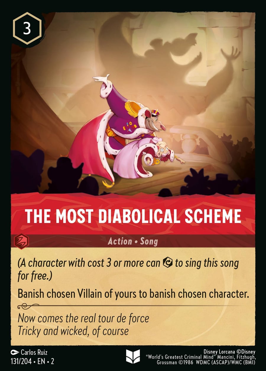 The Most Diabolical Scheme card art