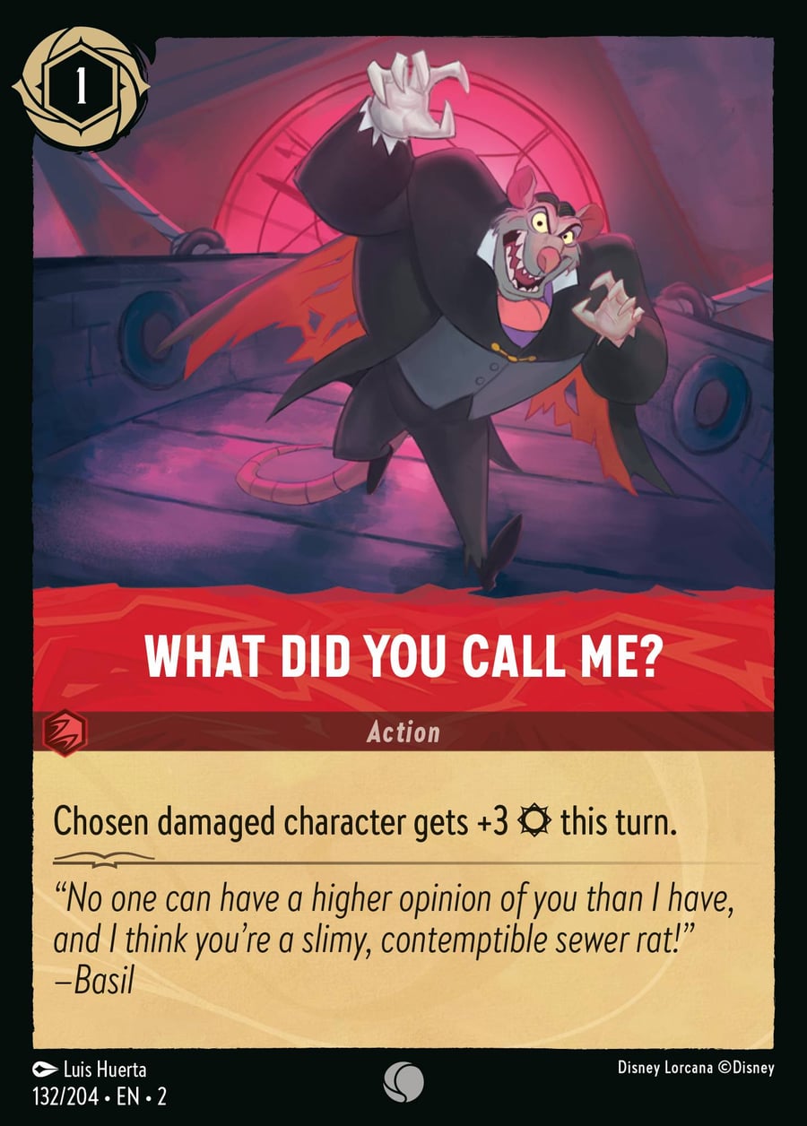 What Did You Call Me? card art