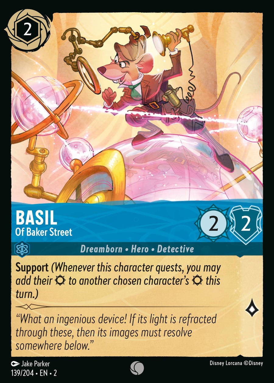 Basil - Of Baker Street card art