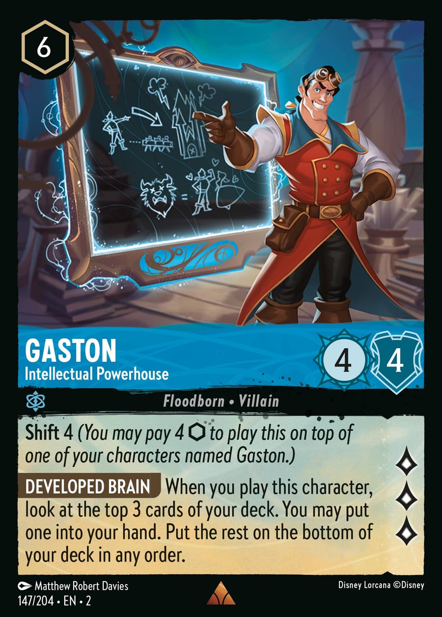Gaston - Intellectual Powerhouse card art