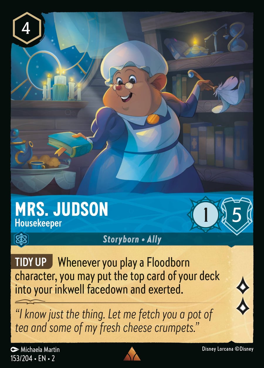 Mrs. Judson - Housekeeper card art