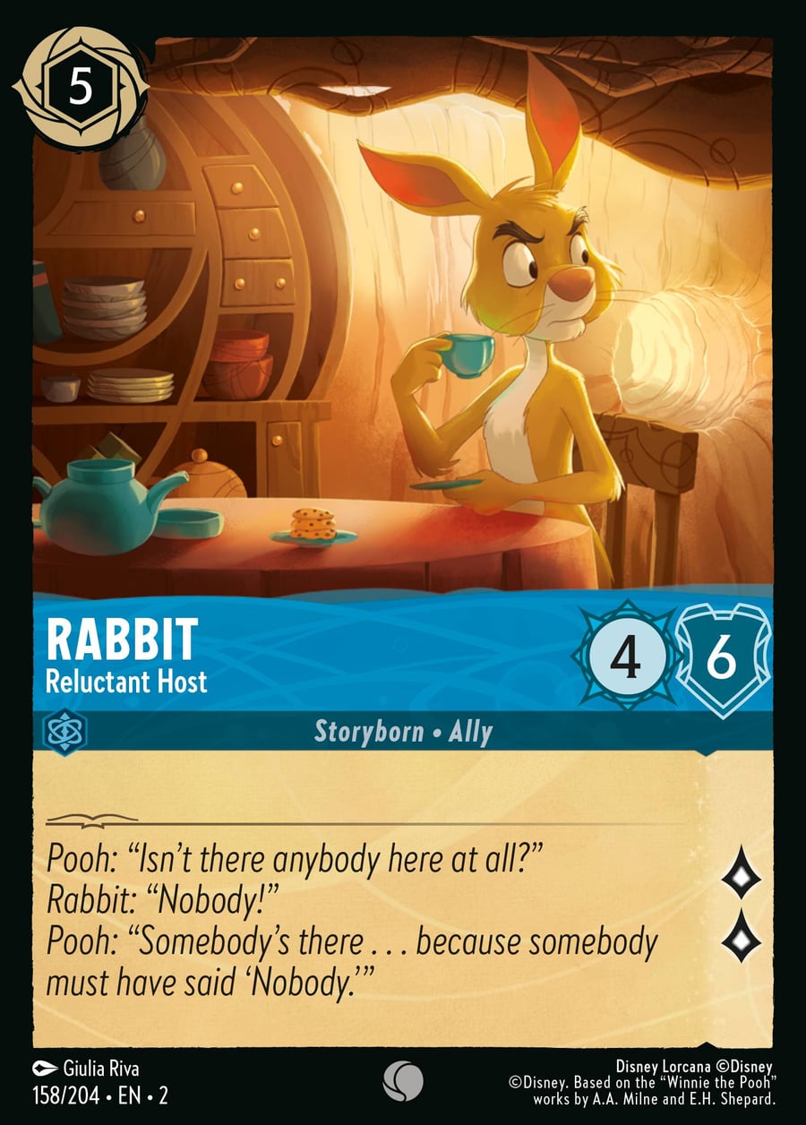 Rabbit - Reluctant Host card art
