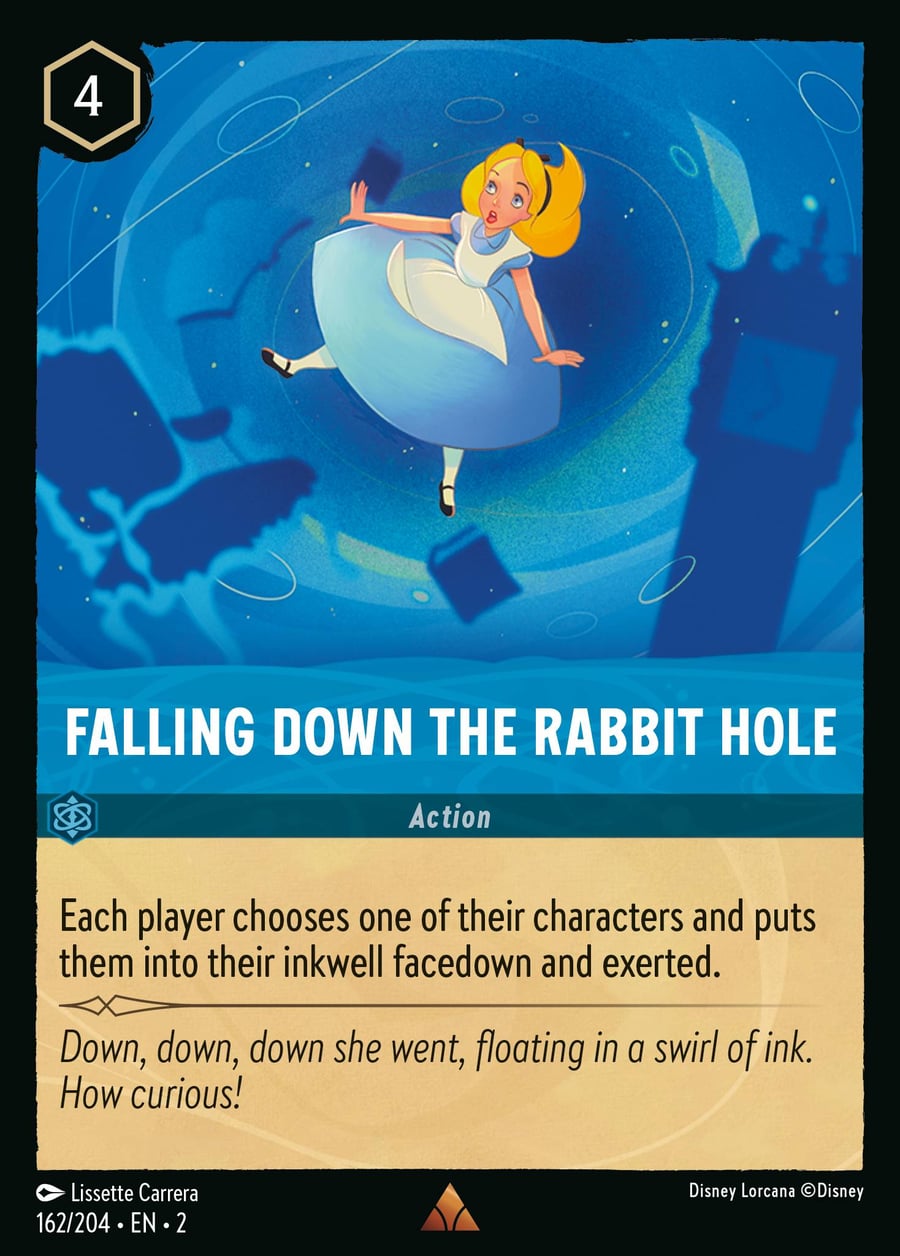 Falling Down the Rabbit Hole card art