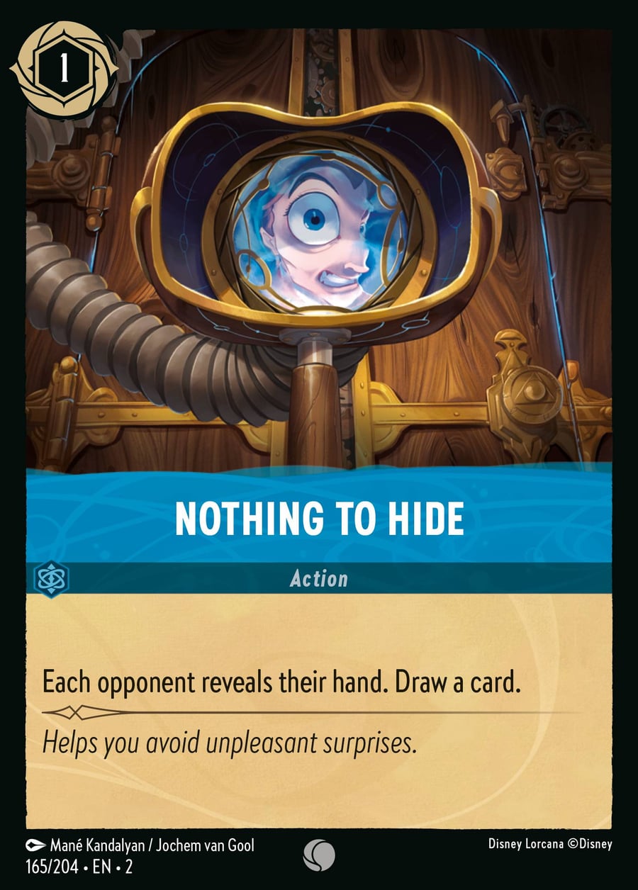 Nothing to Hide card art