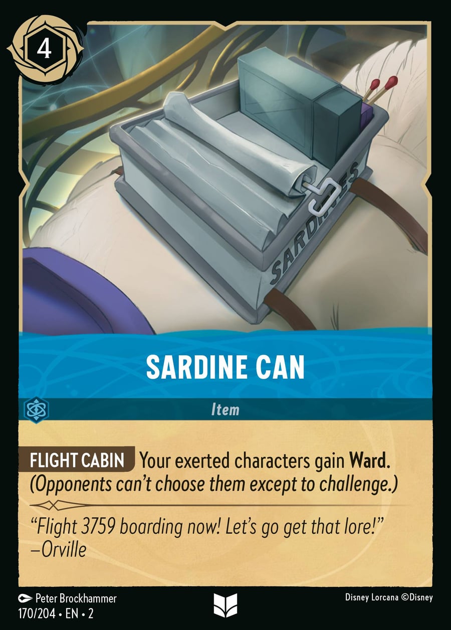 Sardine Can card art