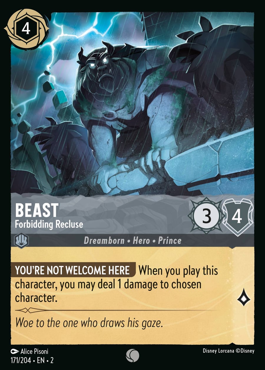 Beast - Forbidding Recluse card art