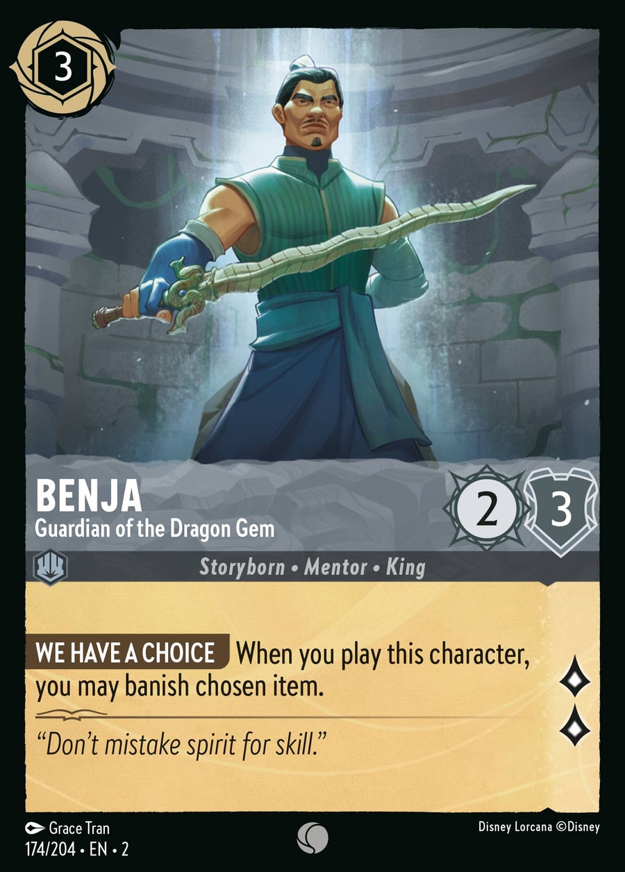 Benja - Guardian of the Dragon Gem card art