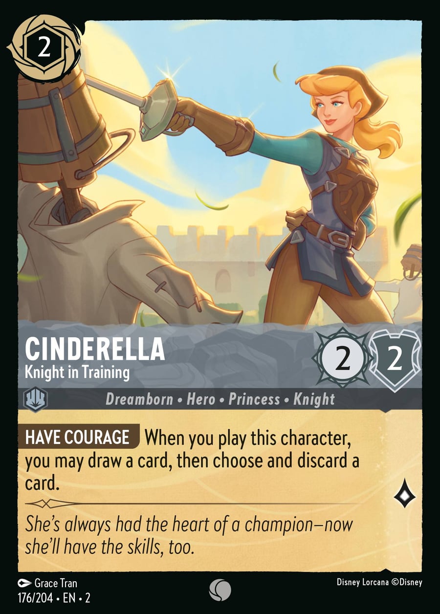 Cinderella - Knight in Training card art