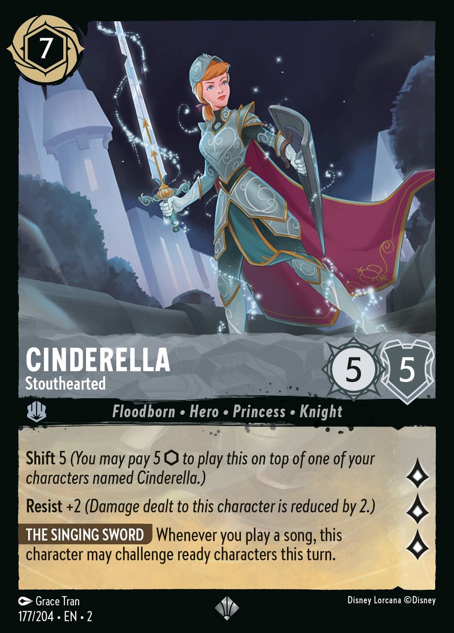 Cinderella - Stouthearted card art