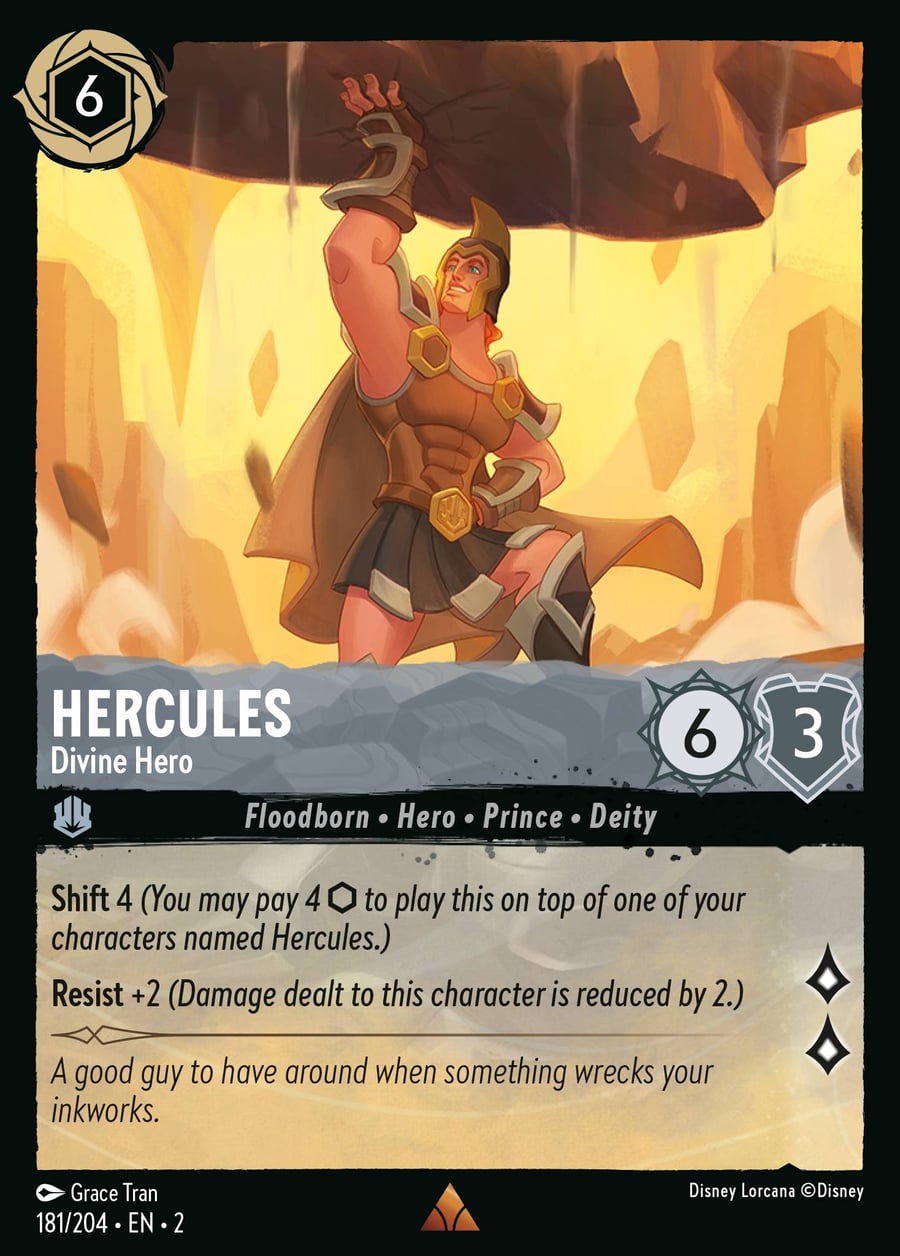 Hercules - Divine Hero card art