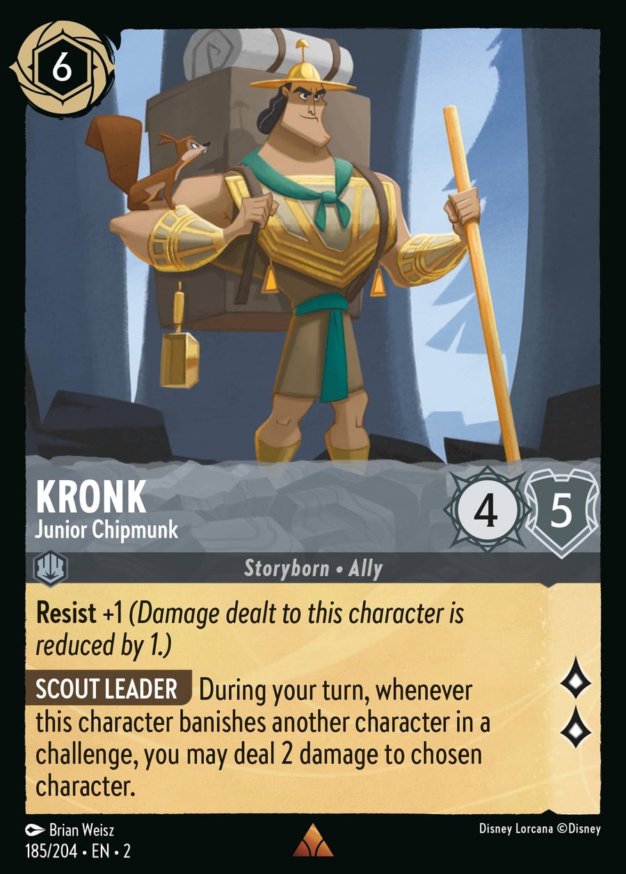 Kronk - Junior Chipmunk card art