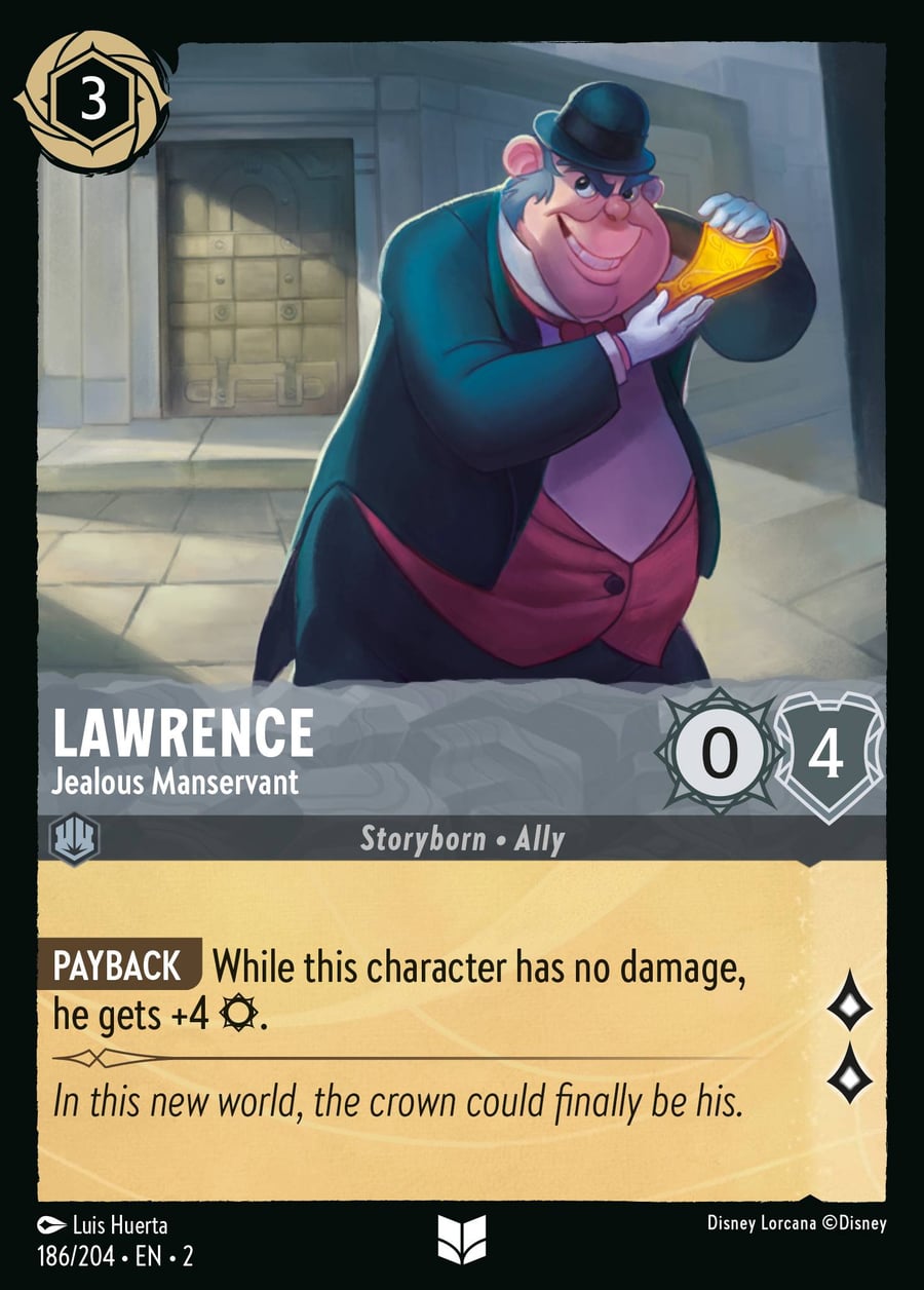 Lawrence - Jealous Manservant card art