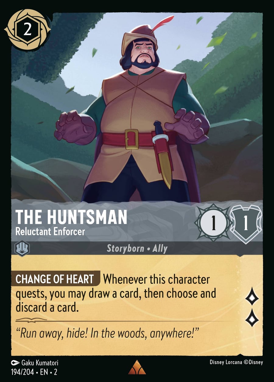 The Huntsman - Reluctant Enforcer card art