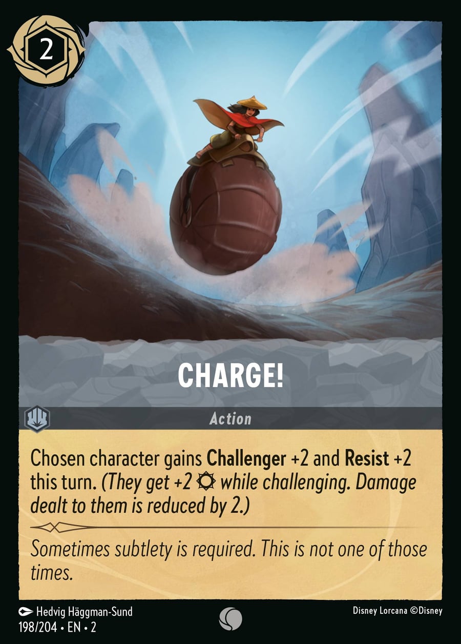 Charge! card art