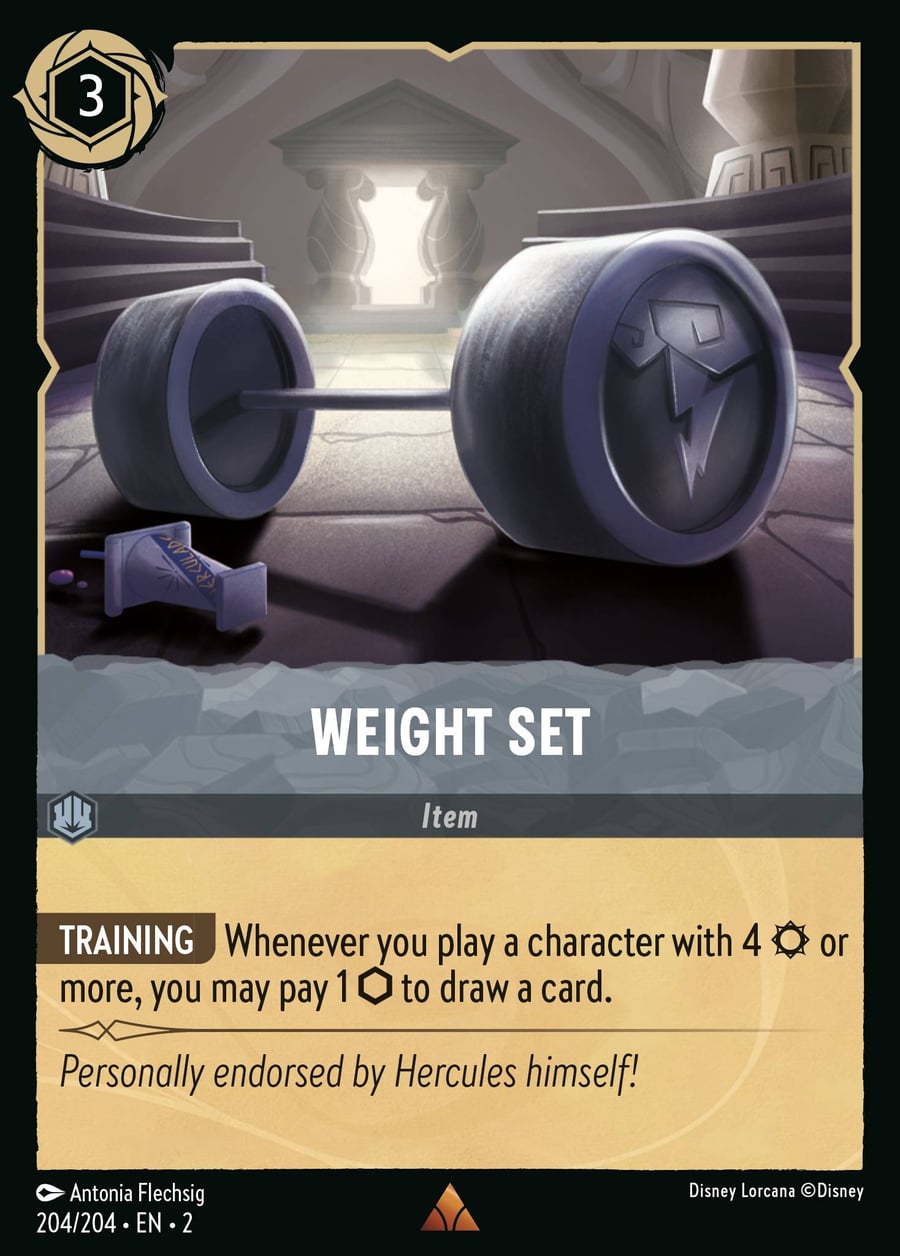 Weight Set card art
