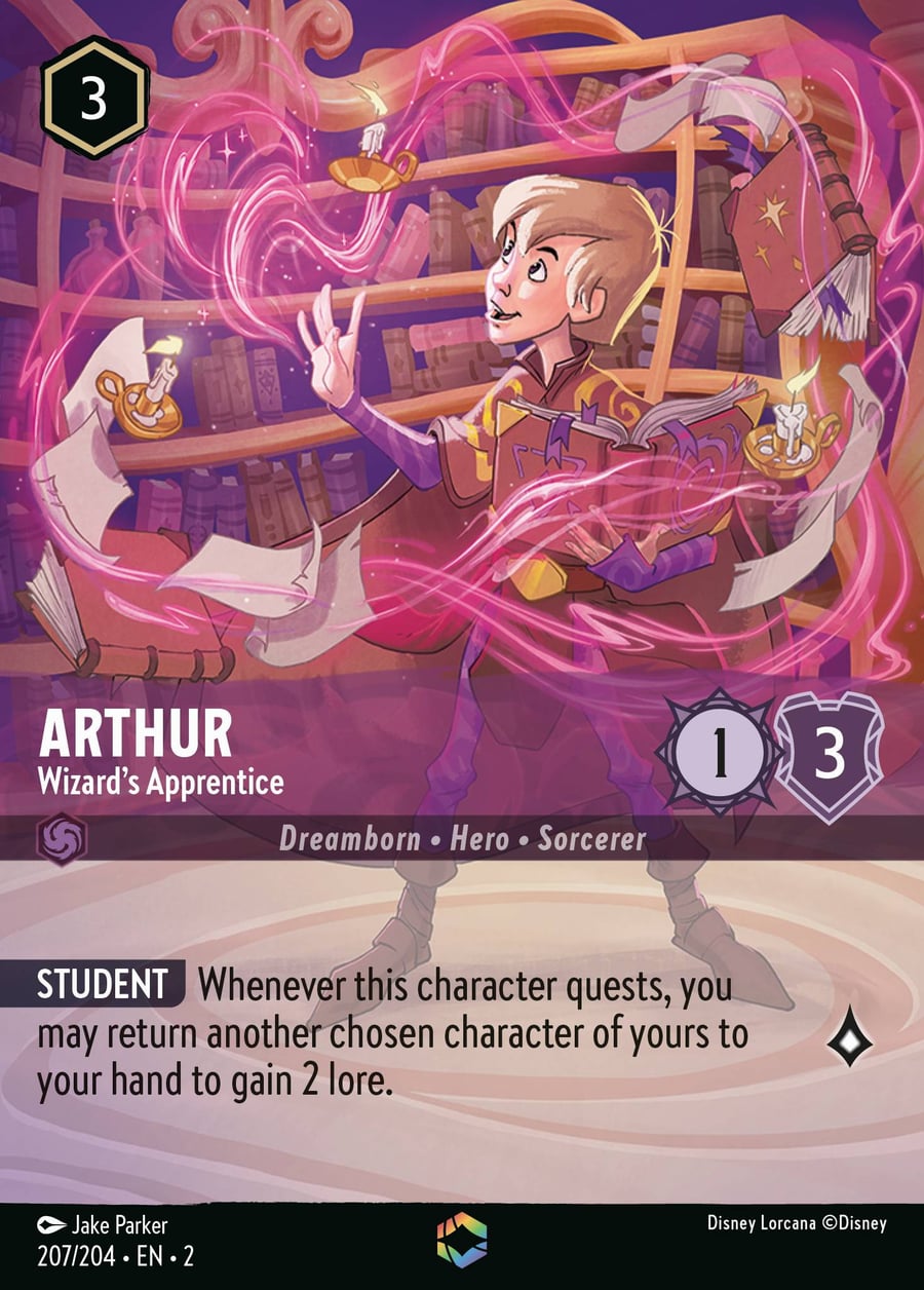 Arthur - Wizard's Apprentice card art