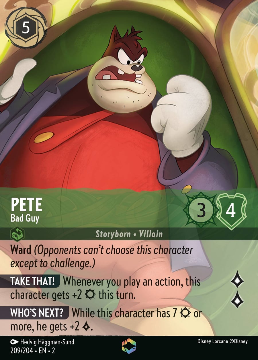 Pete - Bad Guy card art