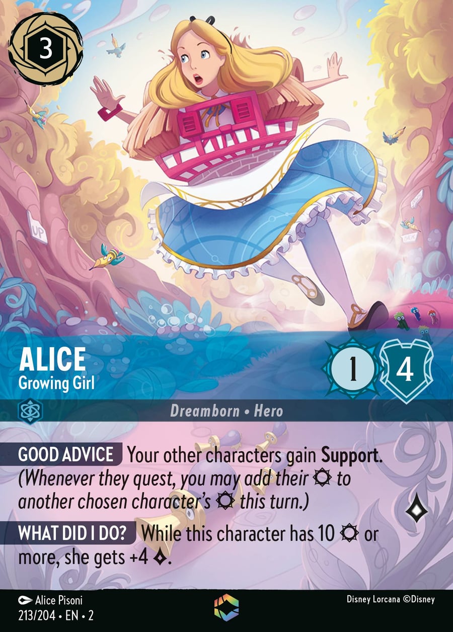 Alice - Growing Girl card art