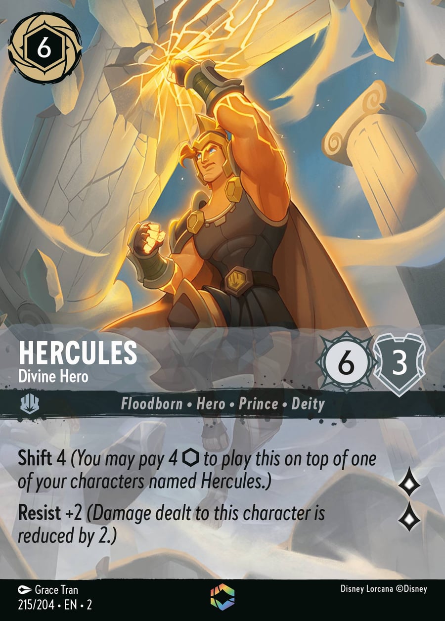 Hercules - Divine Hero card art