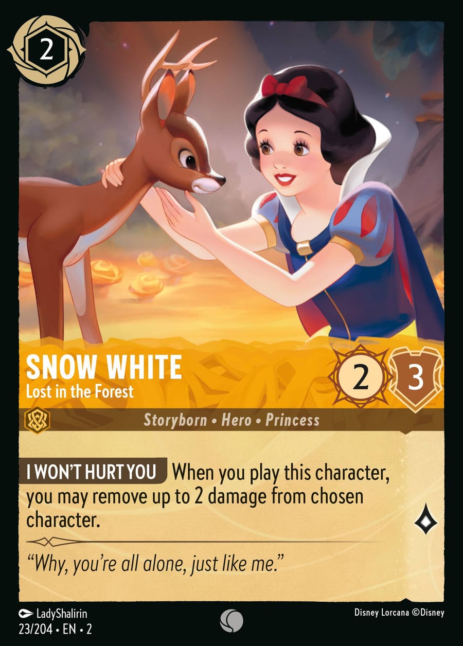Snow White - Lost in the Forest card art