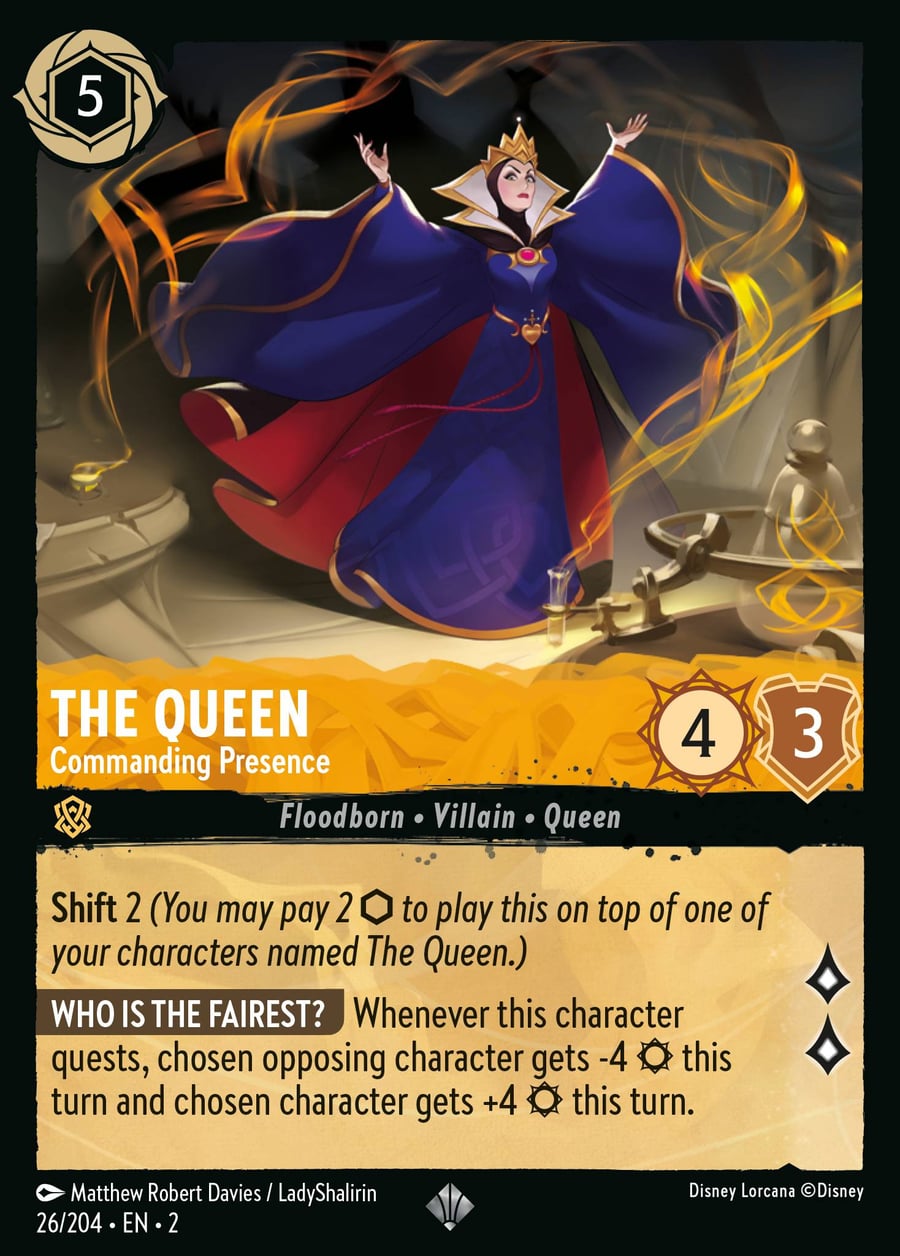 The Queen - Commanding Presence card art