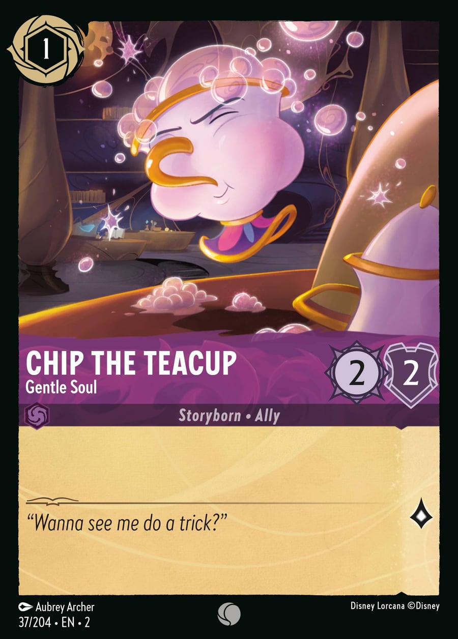 Chip the Teacup - Gentle Soul card art