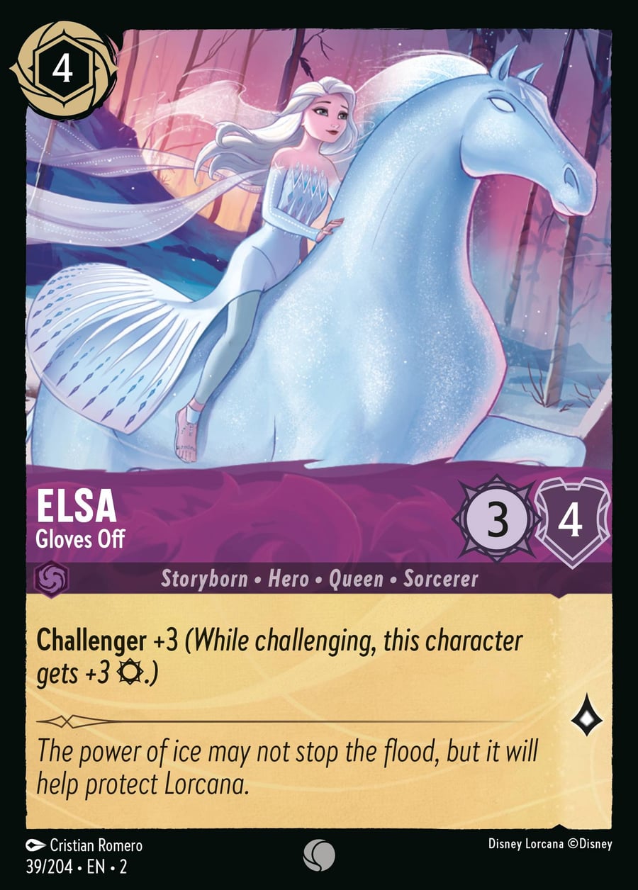 Elsa - Gloves Off card art
