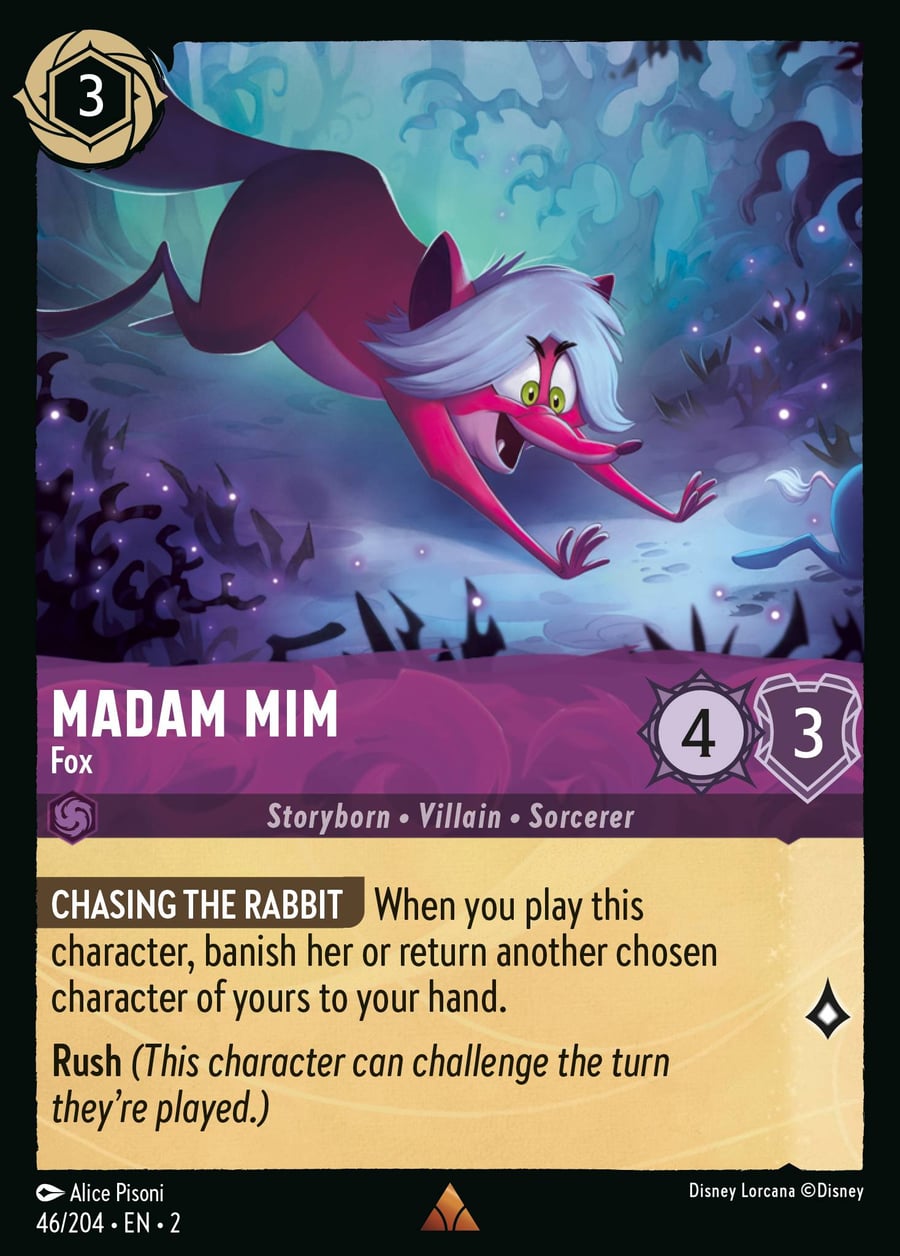 Madam Mim - Fox card art