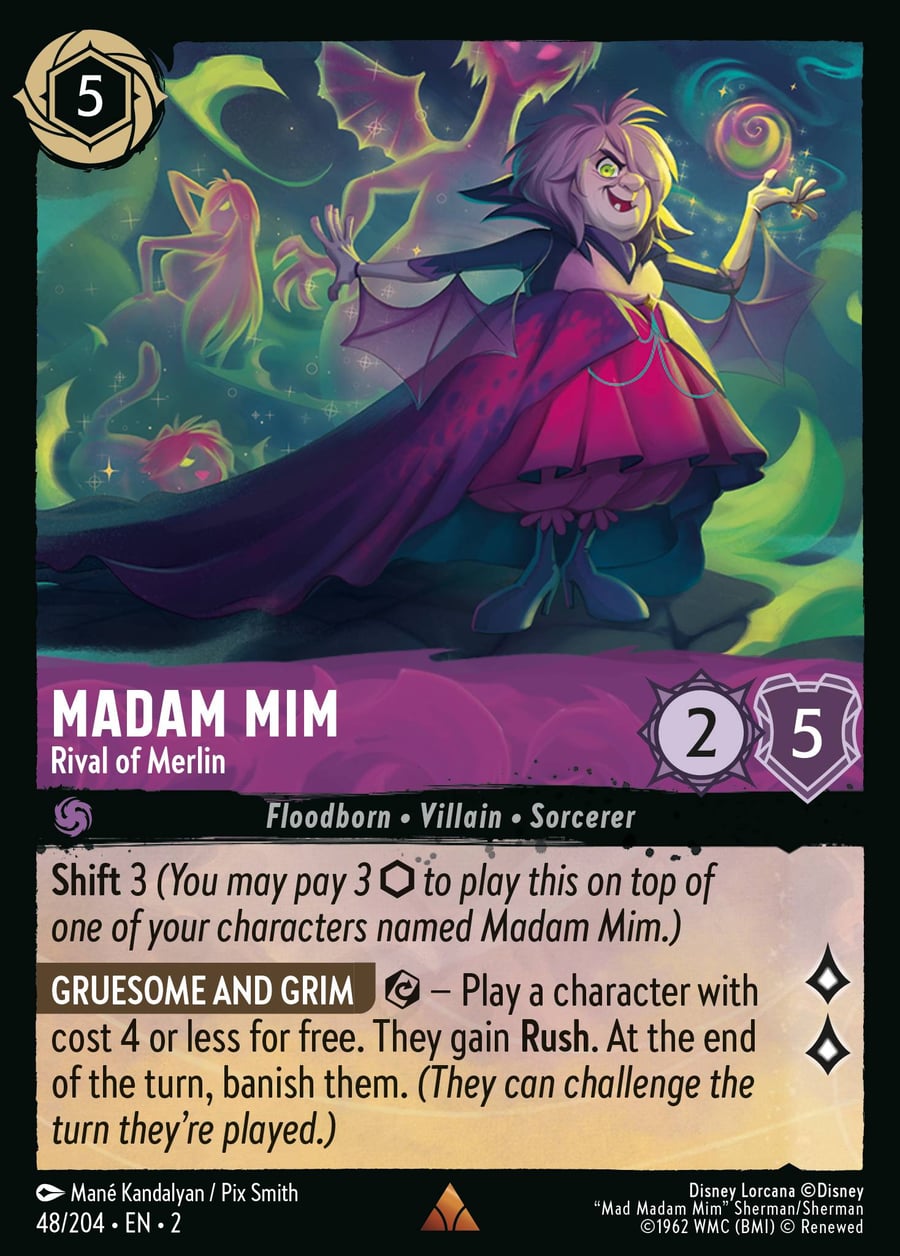 Madam Mim - Rival of Merlin card art