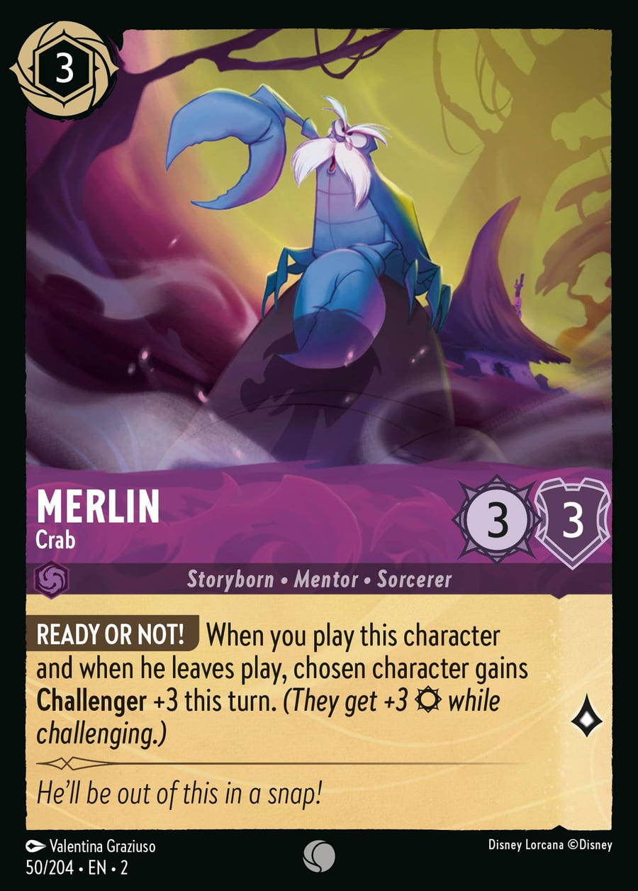 Merlin - Crab card art