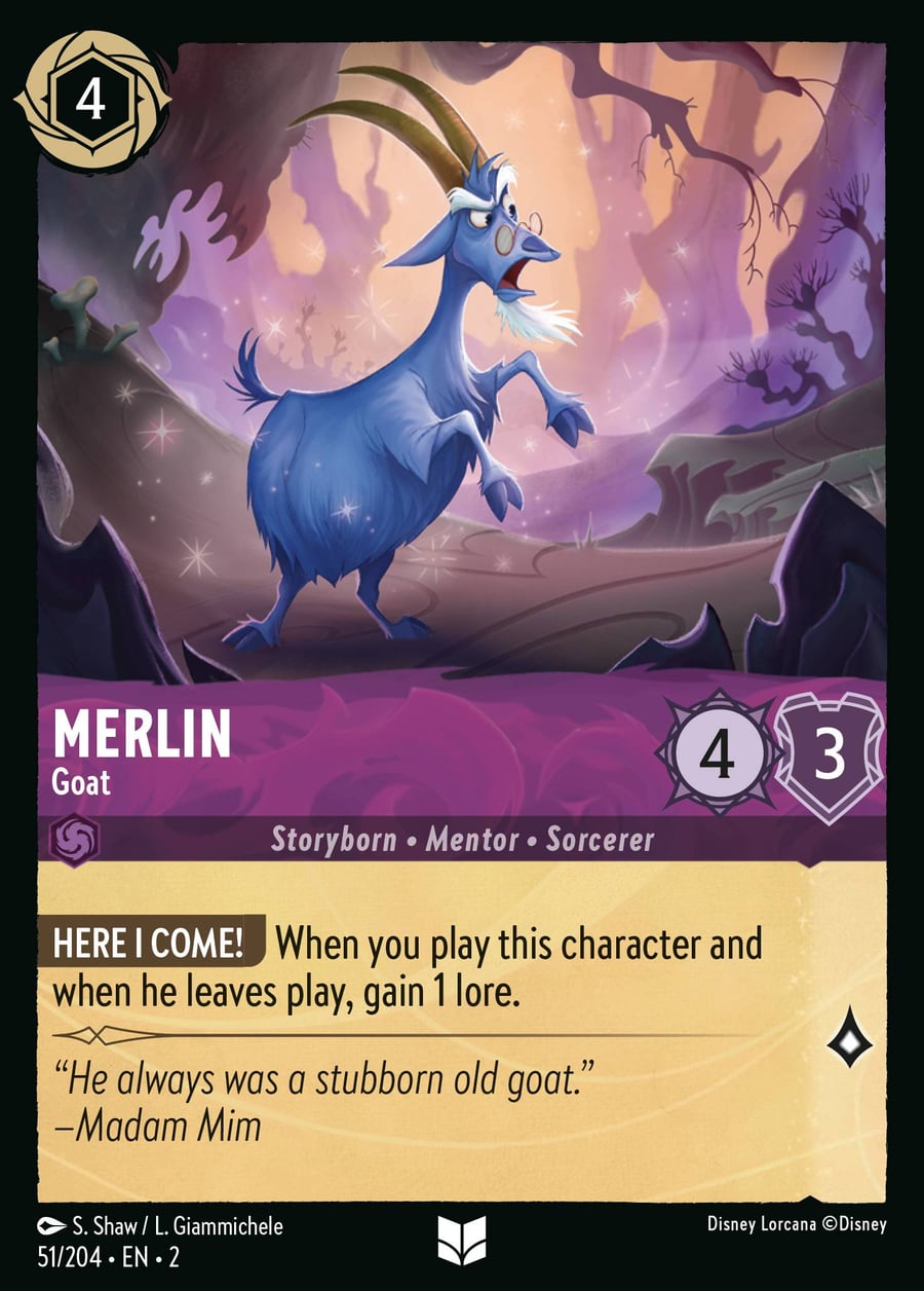 Merlin - Goat card art