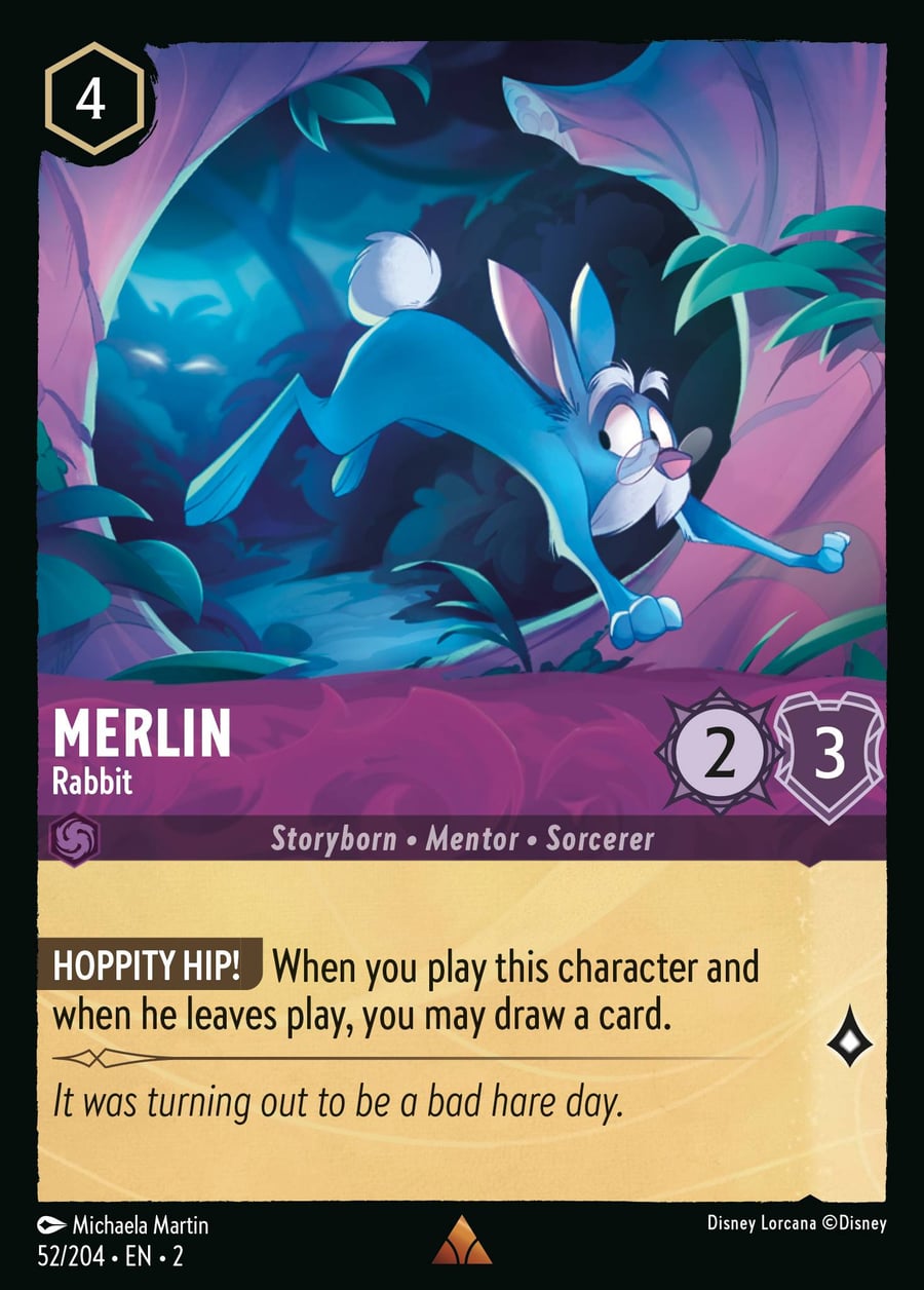 Merlin - Rabbit card art
