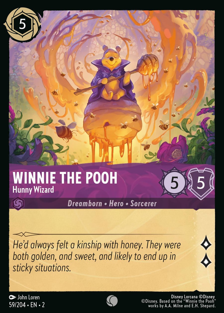 Winnie the Pooh - Hunny Wizard card art