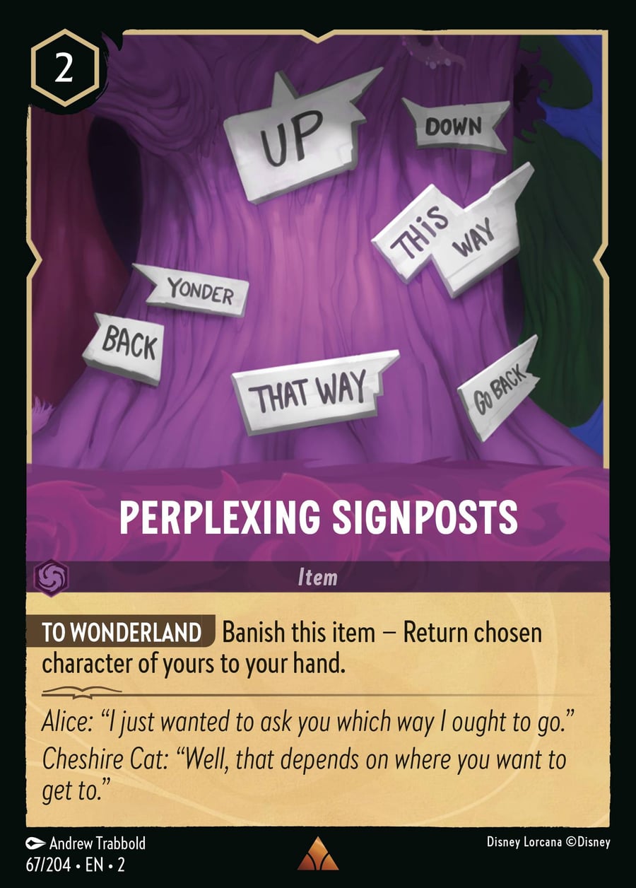 Perplexing Signposts card art