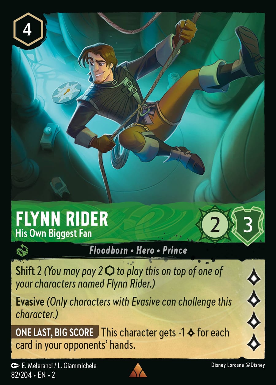 Flynn Rider - His Own Biggest Fan card art