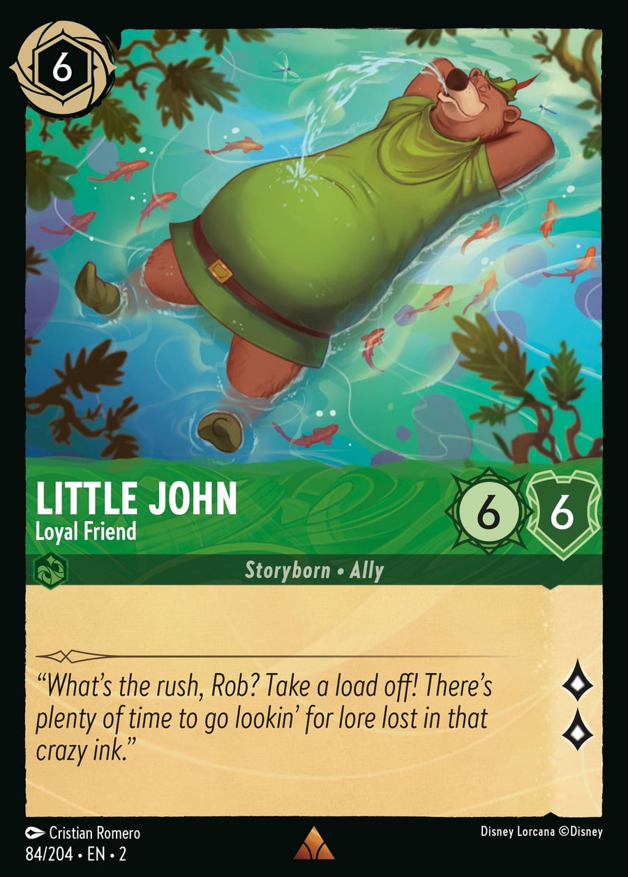 Little John - Loyal Friend card art