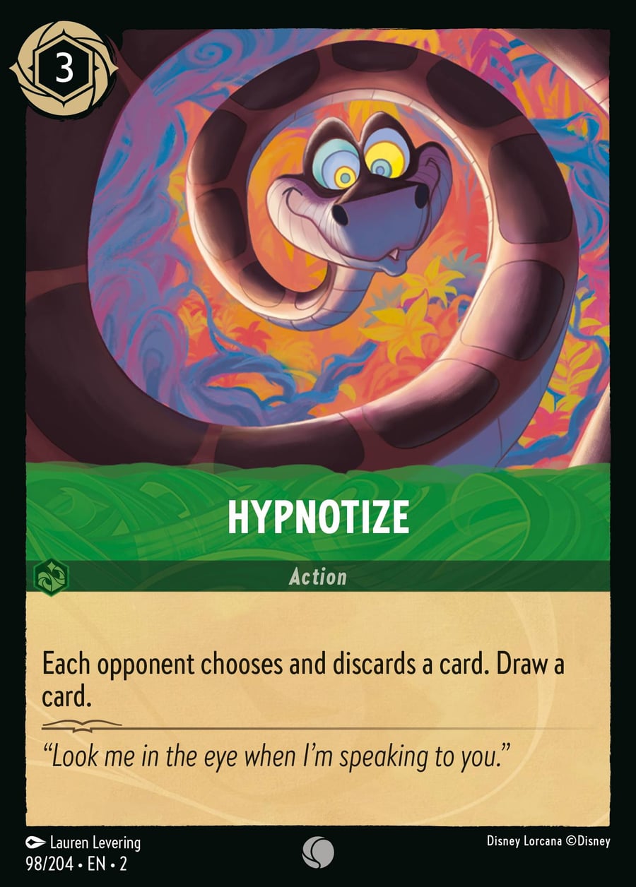 Hypnotize card art