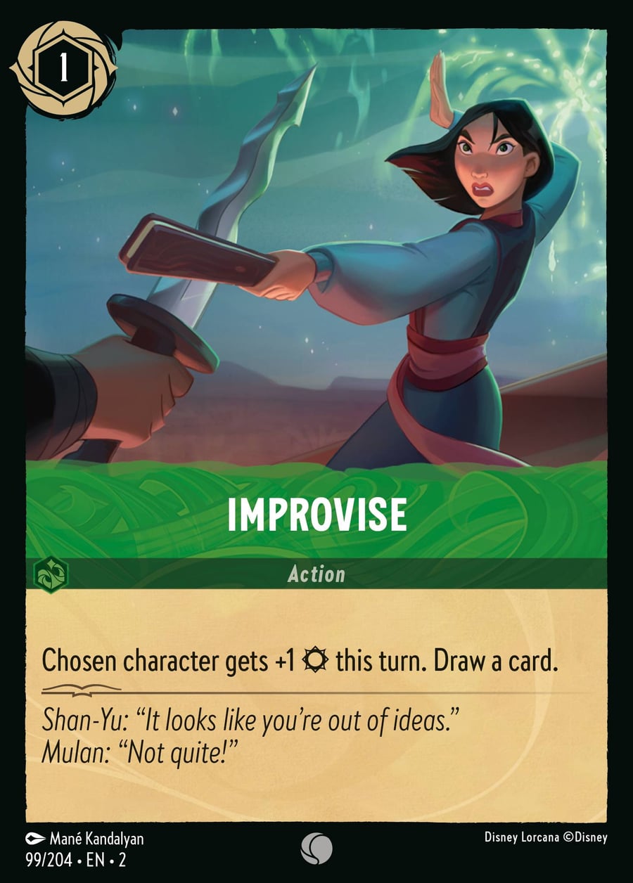 Improvise card art