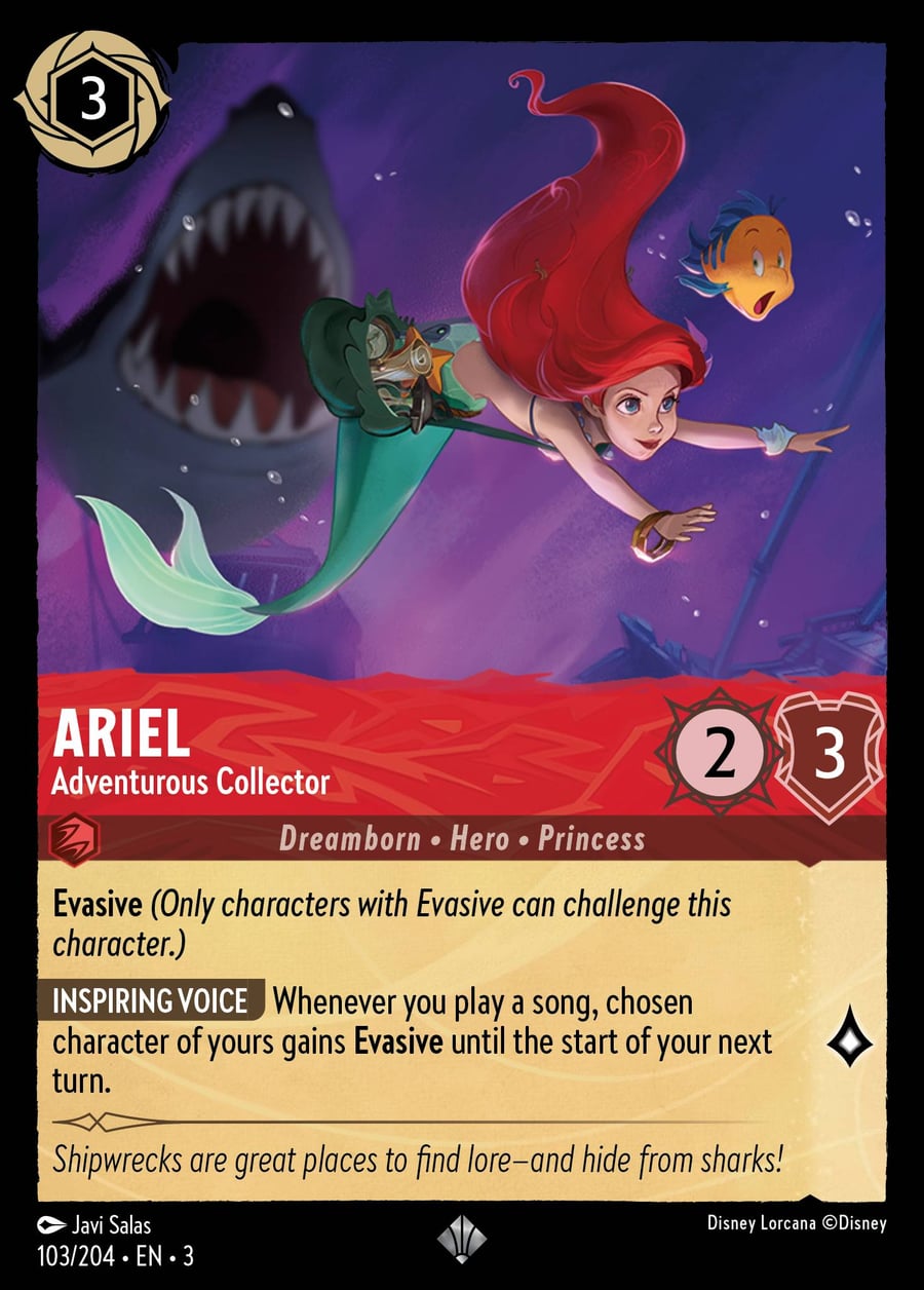 Ariel - Adventurous Collector card art
